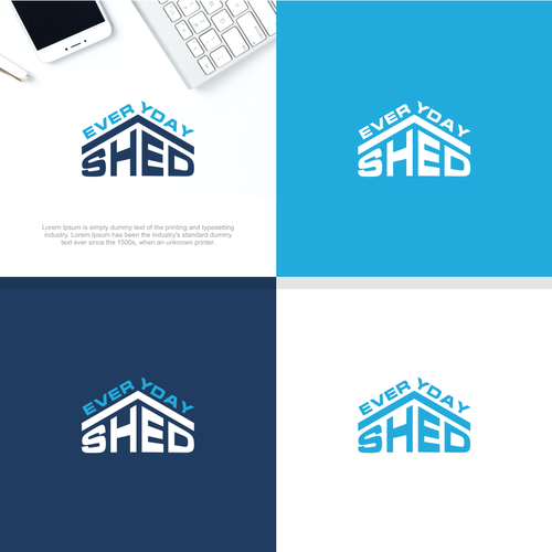 Everyday Shed Logo Design Design by Dyne Creative