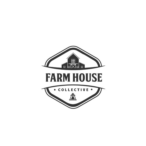 Design a mid-century modern, hipster logo for "Farm House Collective" retail & hospitality venue Design by paw vector