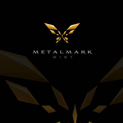METALMARK MINT - Precious Metal Art Design von K-PIXEL