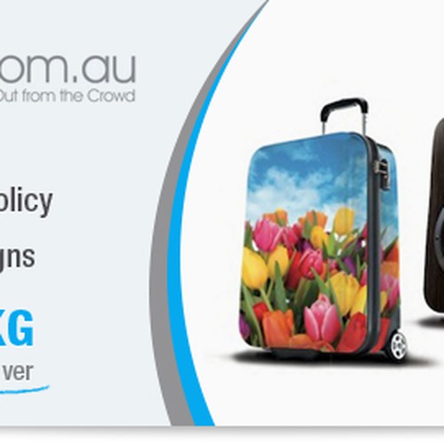 Create the next banner ad for Love luggage Design por Web Helper