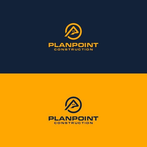 PlanPoint Construction Logo Needs A Remodel Design by terra_incognita