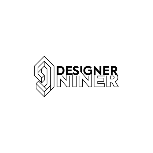 Design a crisp, sleek logo for the Designer Niner YouTube channel Design by NINEKO