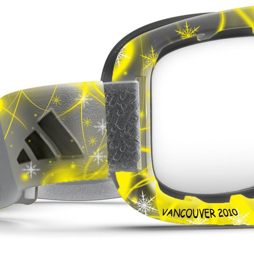 Design adidas goggles for Winter Olympics デザイン by thelaur