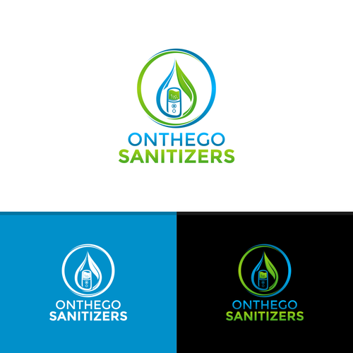 New Sanitizer Product needs clean, modern, approachable logo to communicate state-of-the-art product Design by CHICO_08