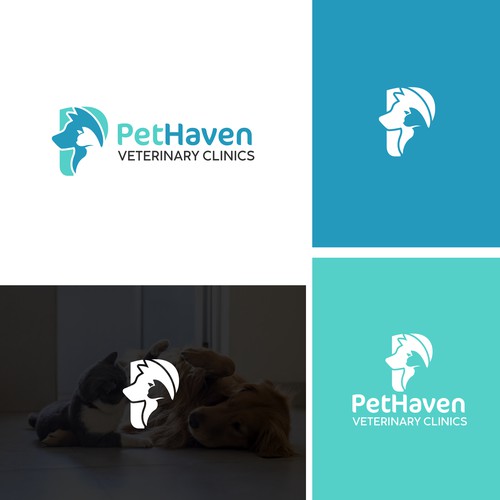 PetHaven Veterinary Clinics Logo Contest Design by Web Hub Solution