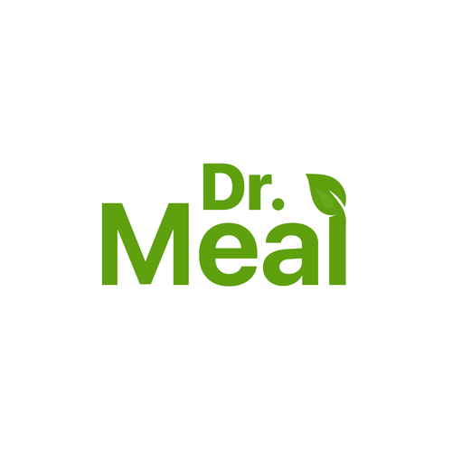 Meal Replacement Powder - Dr. Meal Logo Design por Mr.Bug™