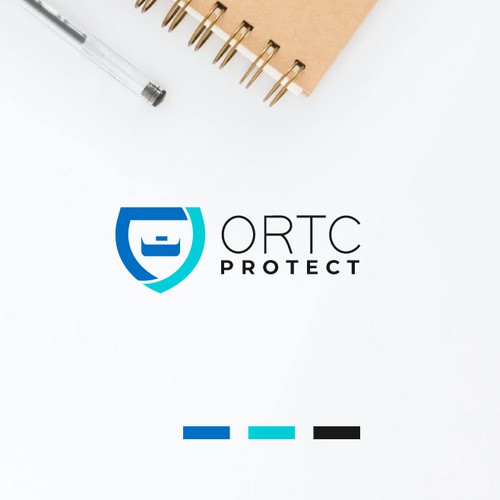 ORTC Protect Logo Design by Combain Creatives UA