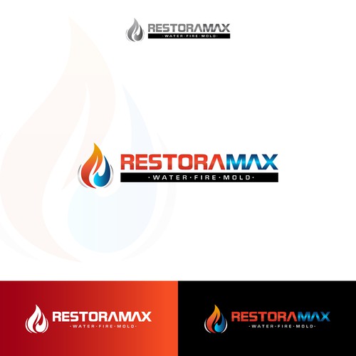 Restoration Company Branding. Design by Pau Pixzel