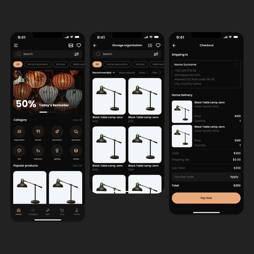 We need a powerful app design for selling home finds Design von Nur-Sana