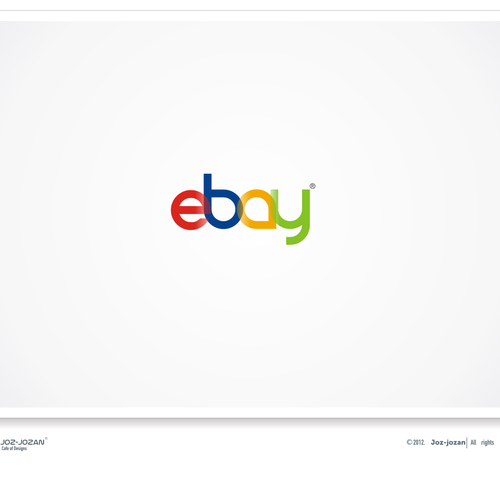 Design di 99designs community challenge: re-design eBay's lame new logo! di Jozjozan Studio ®