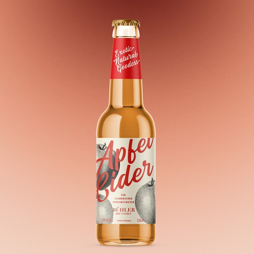 Create a Fun Label for Apple Cider Bottles Design von LABELL®