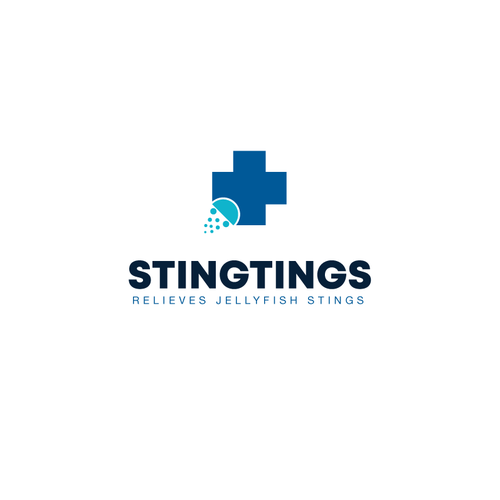 Logo for Jellyfish Sting First Aid Product Design by Pepe Delgado