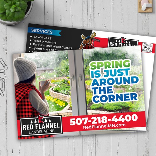 NEW POSTCARD FOR SPRING Design by BIG_BRAIN_AX