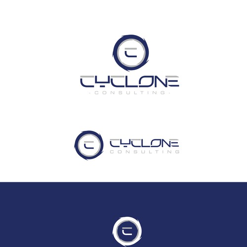 Envision & create a sleek and futuristic cyclonic (swirling) illustration for Cyclone Consulting Design by Kern