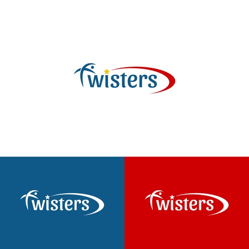 Twister Gymnastics Logo Rebrand - Modern, Exciting, Clean Logo Update for Kids Gymnastics Facility Design by ekhodgm