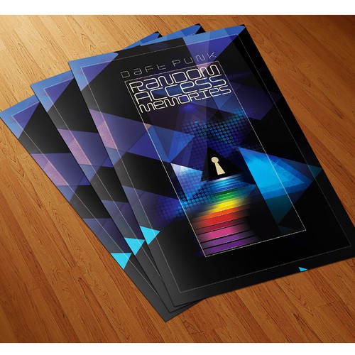 99designs community contest: create a Daft Punk concert poster-ontwerp door MaZal Artworks