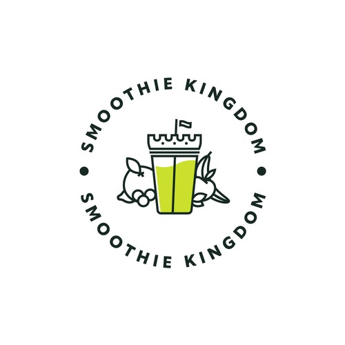 Logo for New Restaurant: Smoothie Kingdom Design by Jonas0051