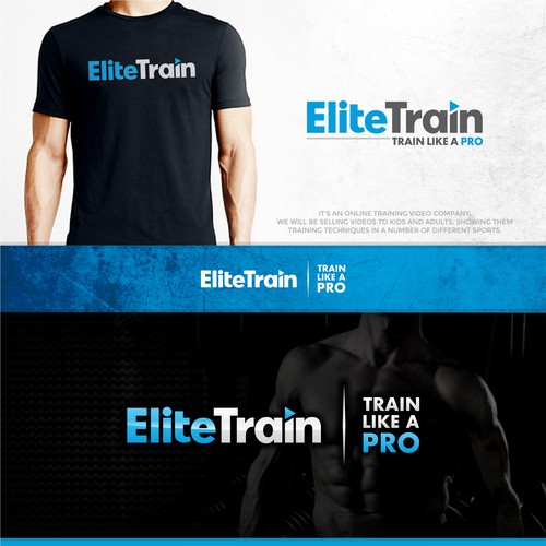 A sports training company needing a modern and powerful logo. Logo