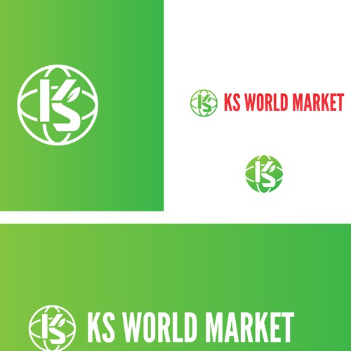 International Market Logo Design by Mat W