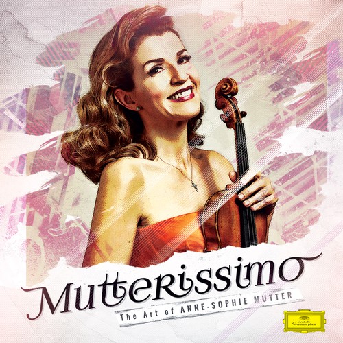 Illustrate the cover for Anne Sophie Mutter’s new album デザイン by danc