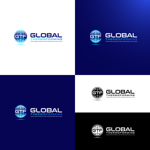 GTF Semiconductor packaging logo Design by dimilif