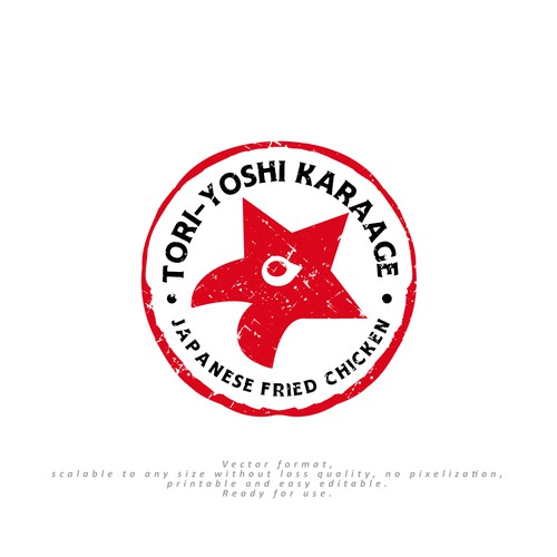 Fun Japanese Fried Chicken Restaurant Logo to Appeal to University-Aged Late Night Diners Design by NEXNEX