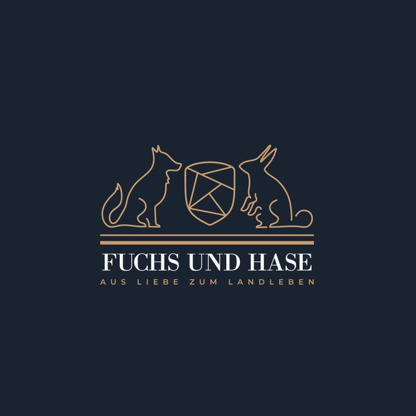 Design by Valentina Furnò ⭐️ titled "Fuchs & Hase"