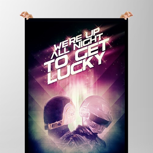 99designs community contest: create a Daft Punk concert poster Design by stereomind
