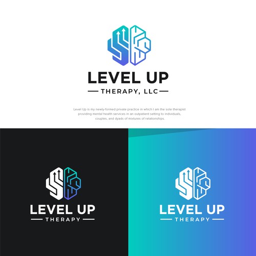 Gamer-inspired logo for mental health practice Design by smitadesign