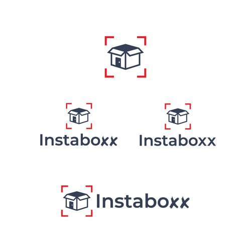 Instaboxx logo Design by Logo_Tanjir