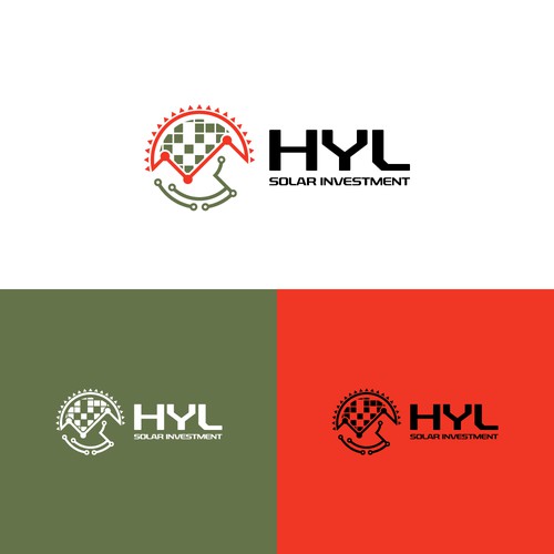 HYL Investment needs a logo simple and conveys high tech ideas Design by ukd