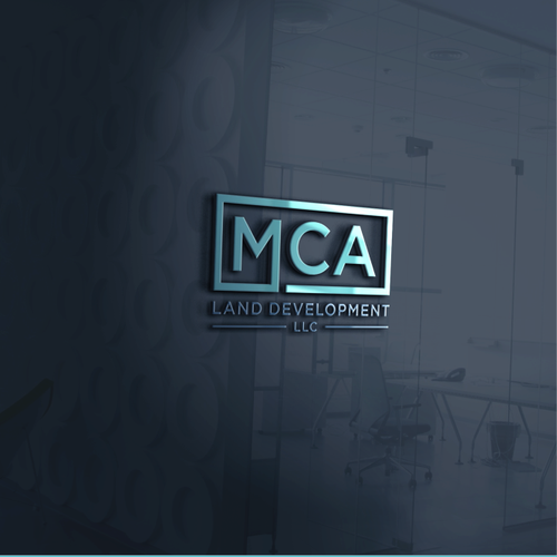 Design a simple modern logo for land development business. Design by anindiya