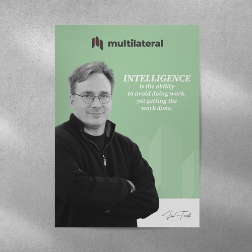 Poster contest entry by RED DOT