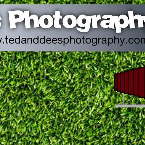 banner ad for Ted & Dees Photography Diseño de lukakatic