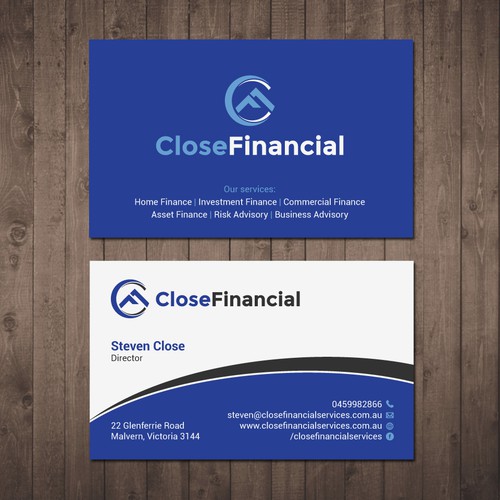 Finance Business Card 