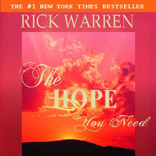 Design Rick Warren's New Book Cover Design by choky