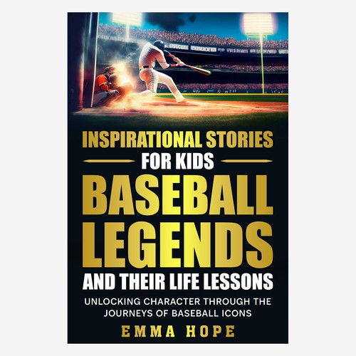 Inspirational Stories for Kids: Baseball Legends and Their Life Lessons Design by Unboxing Studio