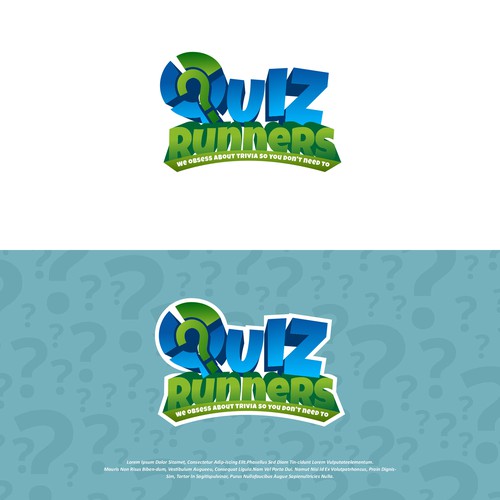 Fun Logo design for Quiz/Trivia company Design by Kheyra_Aulia