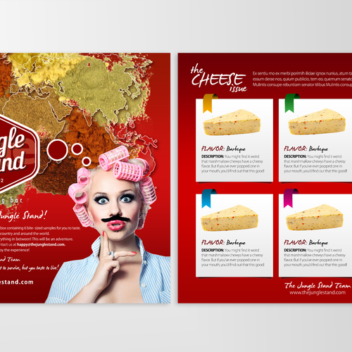 Flyer needed for delicious Tasting Box!!!! Design by Inasor