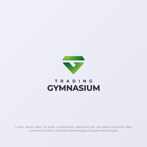 Logo for "Trading Gymnasium" for a stock market company Design by Just Pixel