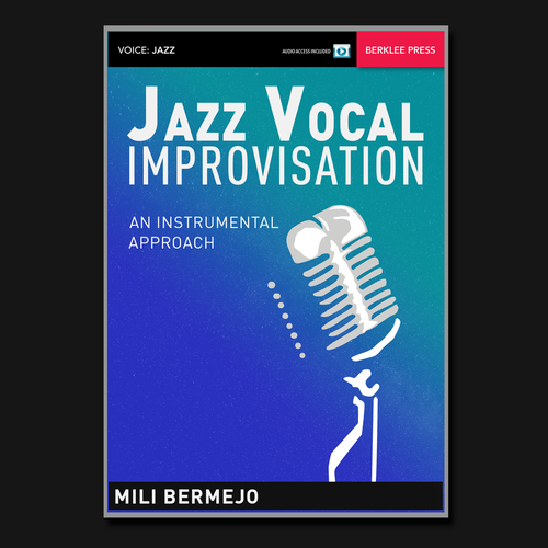 Jazz Singing Book Cover Illustration And Design For