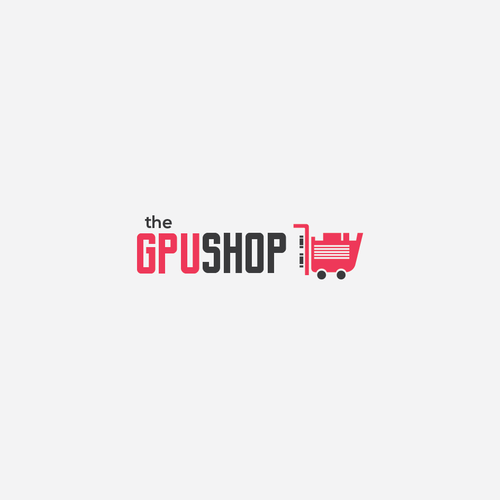Create a futuristic logo for "The GPU Shop" Design by Hamza Houkad