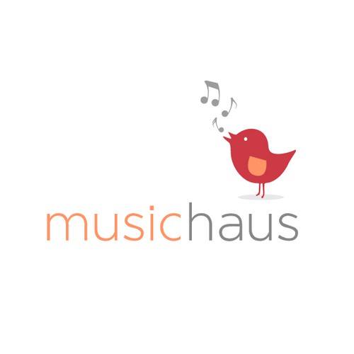 "Create and win a logo for a music school for children- Music Haus" winning Logo design