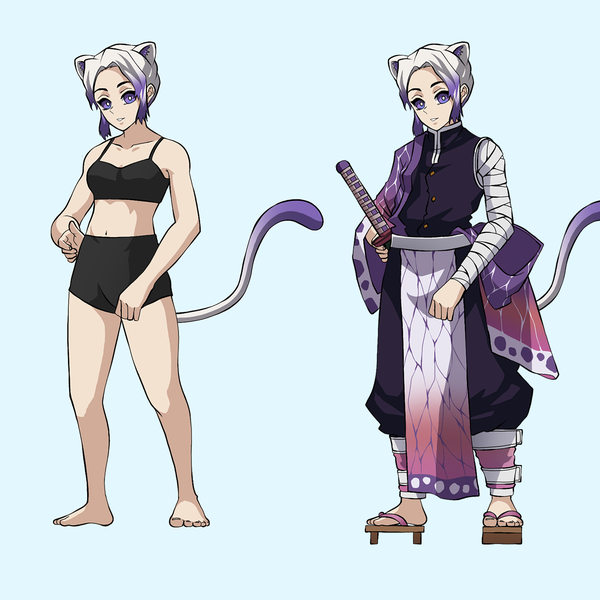 Design by Sneakerhead titled "Kimetsu yaiba female"