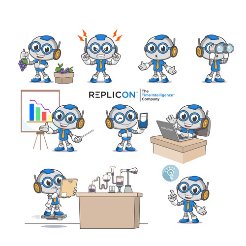 Design a Fun (and professional) Mascot for a B2B Tech Company Design réalisé par alicemarlina69