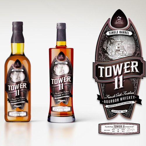 Design a new California Whiskey Label Design by ROCKET AJ. Espinosa