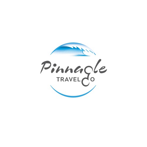 Clean, simple but powerful travel logo for luxury beach and Disney Design by FinD