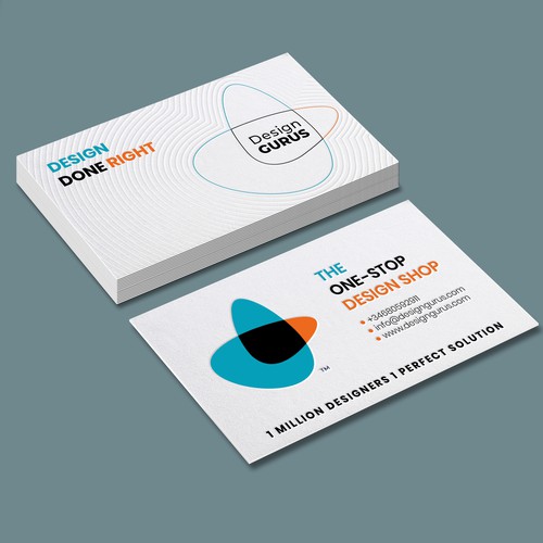 fastdesign86さんのBusiness Card for DesignGurus.comデザイン