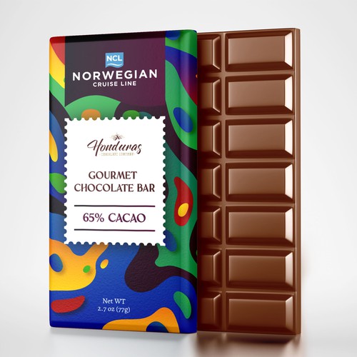 Chocolate Bar Wrapper for Cruiseline Design by SRGrafica