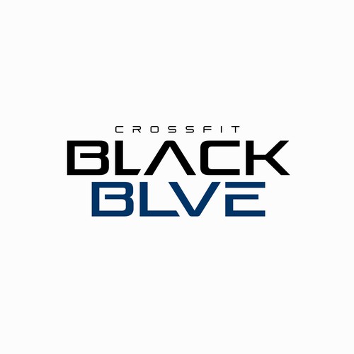 CrossFit Black & Blue -logo design Design by ham7